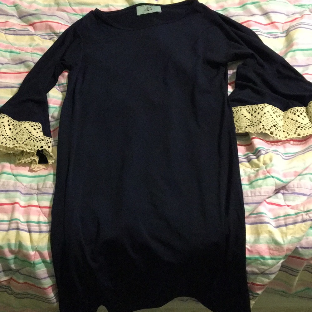 Navy Blue Dress